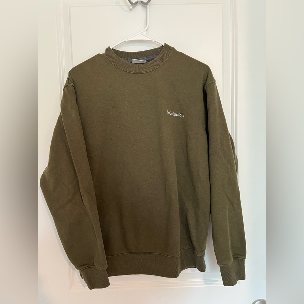 Columbia Olive Green Sweatshirt